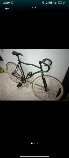 FIXIE DOLTRAP REPAINT DARI PUTIH KE HITAM