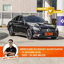 MERC C200 EQ BOOST AVANTGARDE 2019 MATIC