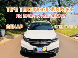 KM 20RB ASLI WULING CORTEZ LT LUX PLUS 8 SEATER SUNROOF 2021
