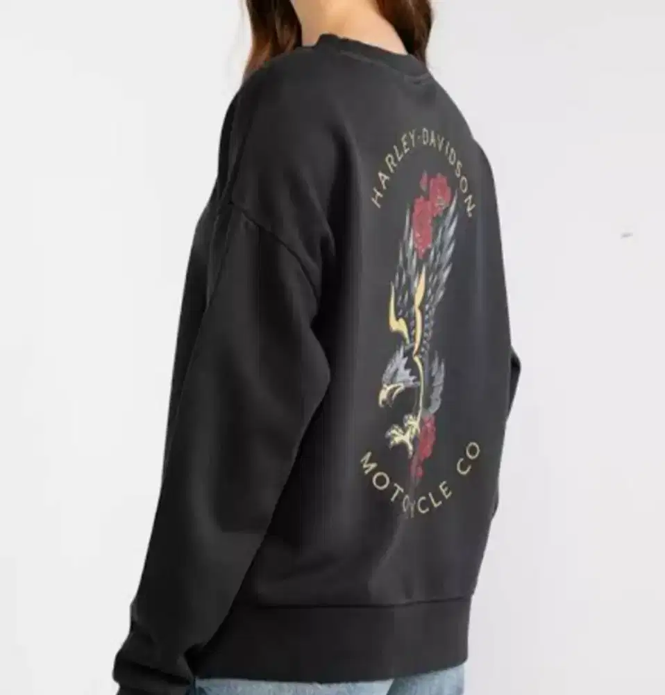 Jual women Harley-Davidson American Traditional Crewneck