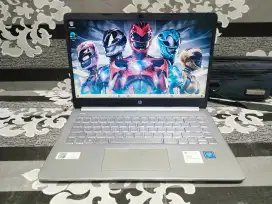 Laptop HP 14S - dq0508tu -CELERON -4GB-SSD 256GB -MULUS -SIAP Pake