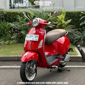 PIAGGIO VESPA PRIMAVERA 150 IGET ABS Tahun 2018 Warna MERAH PERFECT