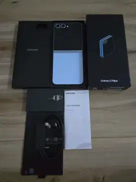 Samsung flip 6 12/256 nominus,fullset original,mlus,garansi ON mei2026