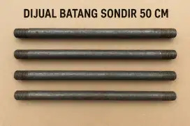 Dijual Batang Sondir 50 cm – Ulir Masih Bagus, CPT / Alat Sondir Tanah