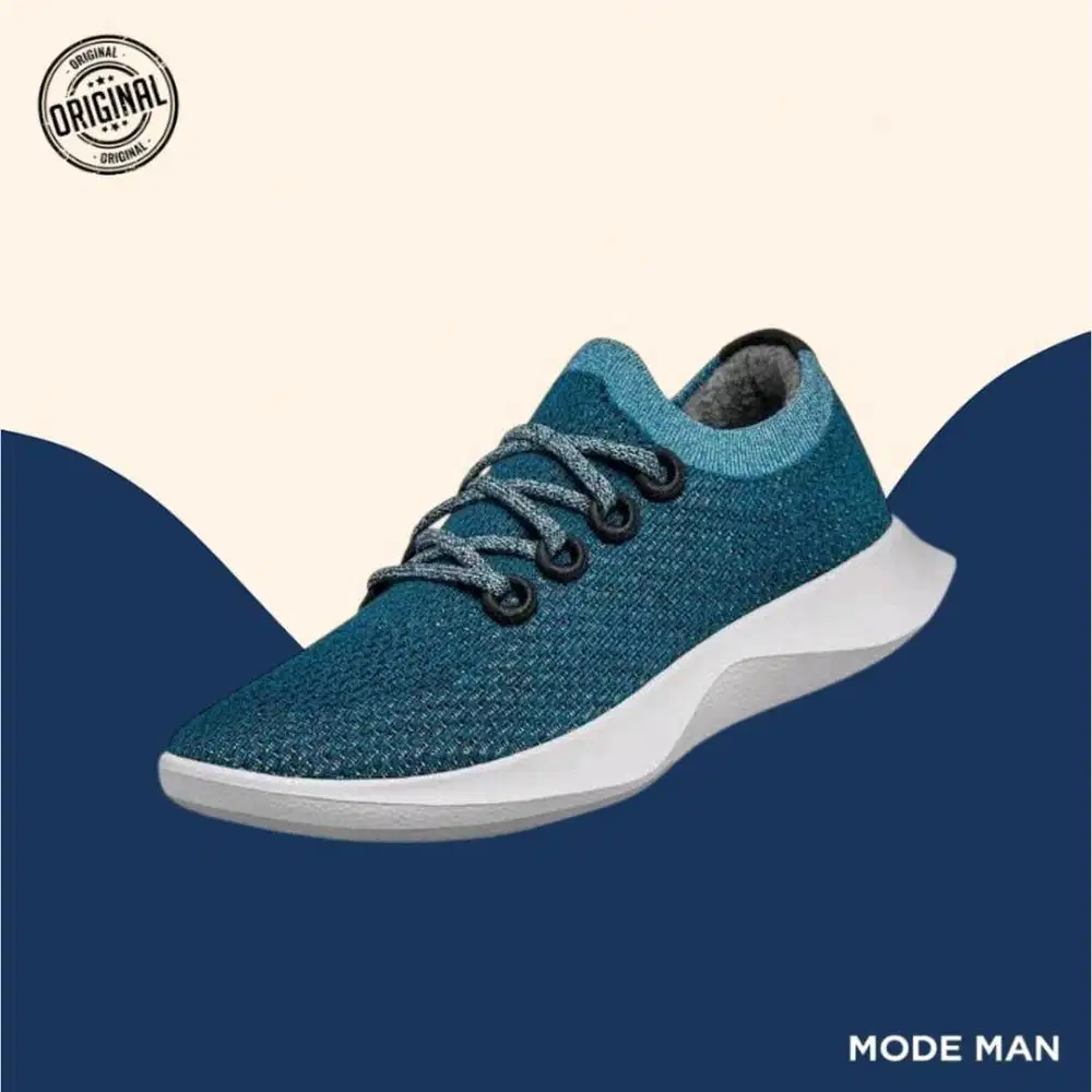 AllBirds Men's Running Shoes Tree Dashers - Everest White Sole