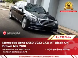 [ GARANSI 5TH ] Mercedes Benz Mercy S450 S 450 V222 CKD AT 2018/2019