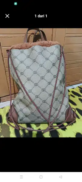 Tas ransel kulit
