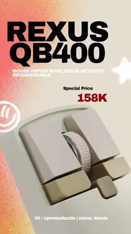 Rexus Mouse bluetooth QB400