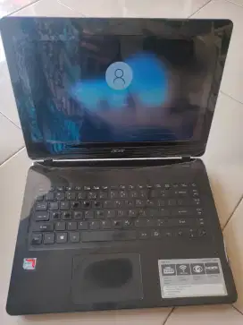 Laptop gaming ram8 ssd256 normal