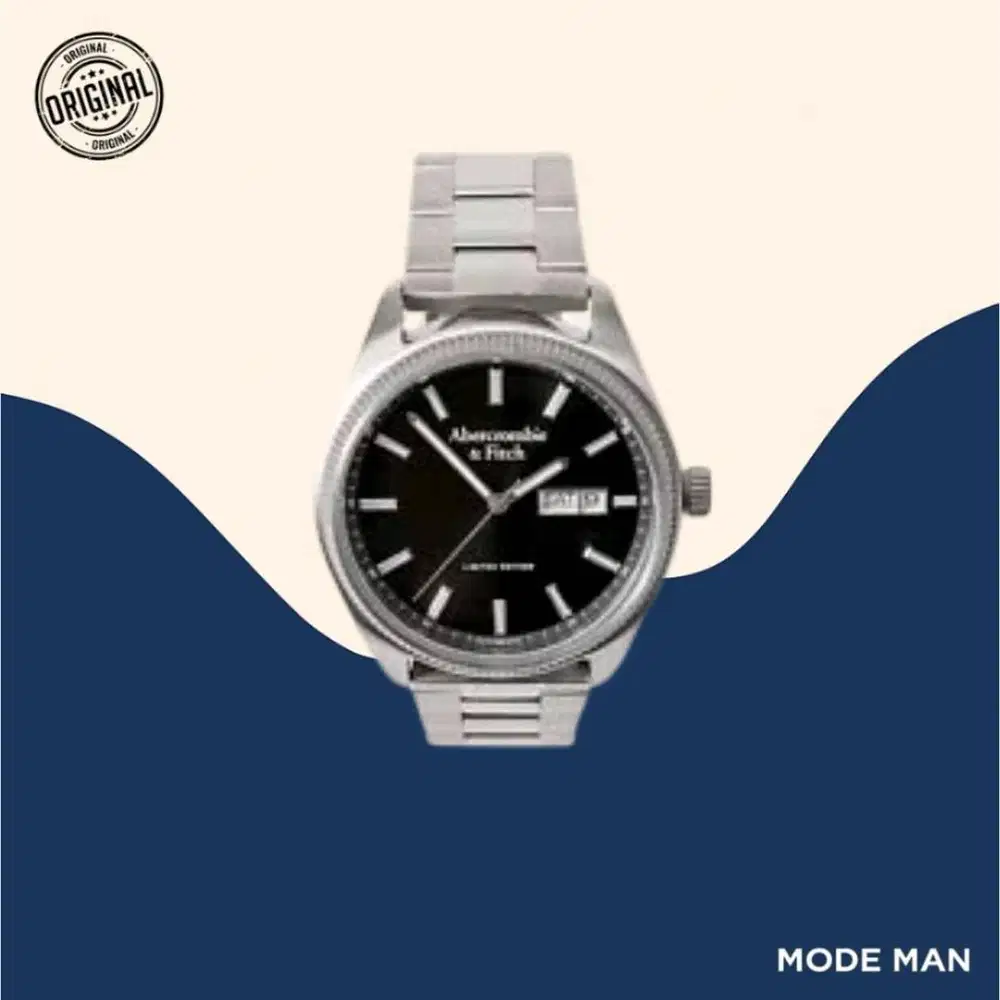 Abercrombie & Fitch Limited Edition Metal-Strap Watch
