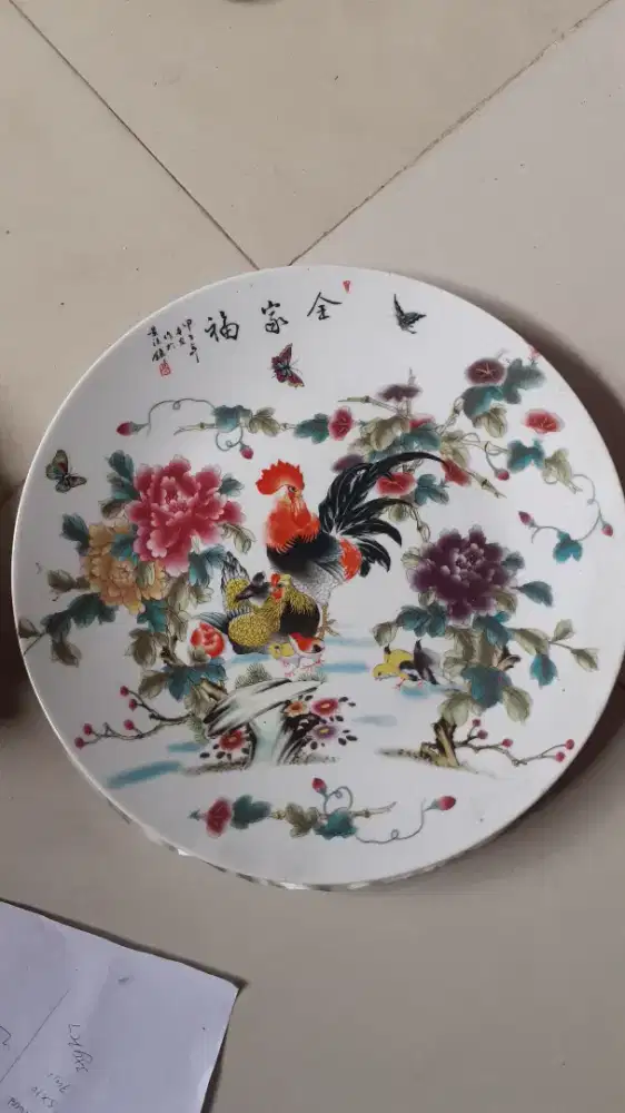 Piring pajangan dinding diameter 35cm