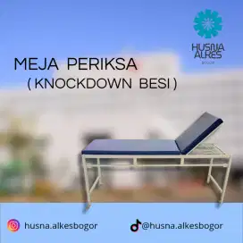 Meja Periksa Pasien + Tangga ( Knock Down )