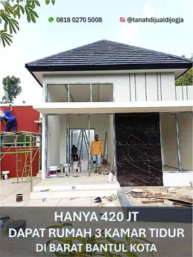 Rumah dekat Pasar Bantul di Kembanggede Proses Bangun