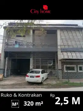 For Sale - 3 Ruko & 8 Kontrakan di Cikupa