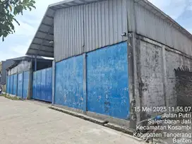 Dijual Lelang Gudang Desa Salembaran Teluknaga, Tangerang