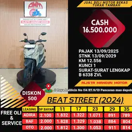 NEW BEAT STREET TH 2024 PLAT DEPOK PAJAK ON BISA CASH / KREDIT