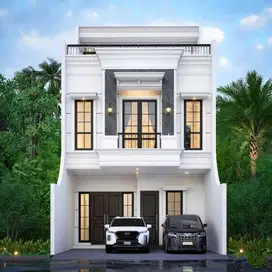 Jual Rumah Classic  Modern  Rooftop Di Kebagusan  Jakarta Selatan