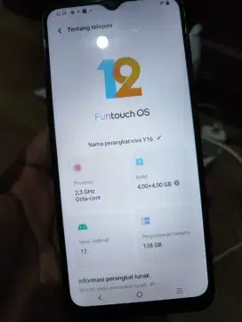 Vivo Y16 4/128GB Stellar Black