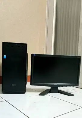 Paket CPU + LCD, murah