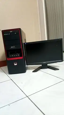 Paket CPU + LCD, murah!
