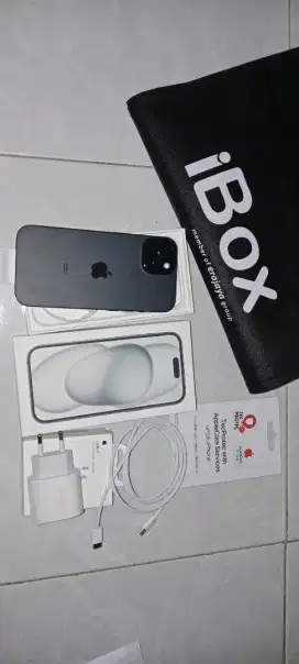 I PHONE 15 Basic 128gb BLACK Hanya Buka SegeL