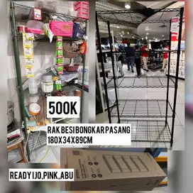 RAK BESIBONGKAR PASANG 180X34X89CM