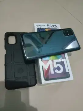 Samsung m51 8+8/128  segel ori mulus perfek