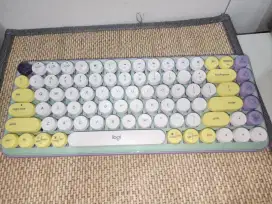 Keyboard Logitech POP Keys warna Daydream