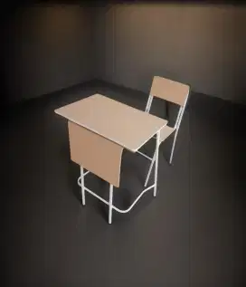 Meja kursi siswa/kantor minimalis