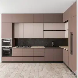 Custom Interior Kitchen Set, Backdrop TV, Lemari, Wardrobe, Kitchenset