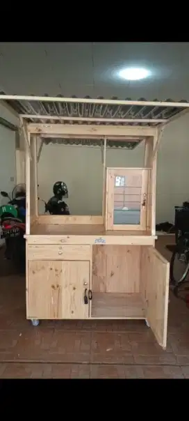 Grobak kayu ex 1bulan pemakaian