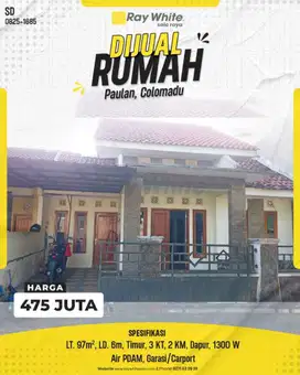 Rumah Siap Huni Harga Terjangkau di Perum Griya Angkasa Colomadu