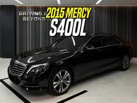 Mercedes Benz S400 L 2016 NIK 2015 Black on Black Mercy S 400 Hitam