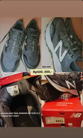 Ori NEW BALANCE TRAIL RUNNING ABU SIZE 42,5