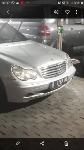 mercedes benz c180 w203 classic th 2002