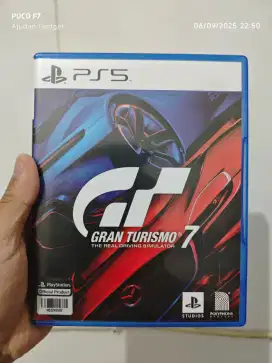 Kaset Ps5 Grand Turismo 7 & Gta V Likenew 99%