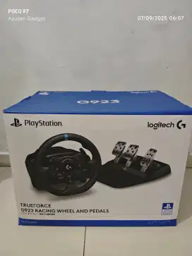 Steering Wheels Logitech G923 likenew 99% PS4/PS5 Baru 2 bln