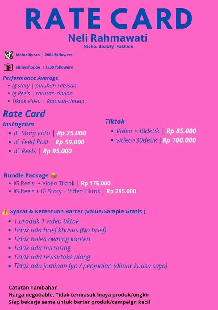 Jasa pembuatan konten dan barter value