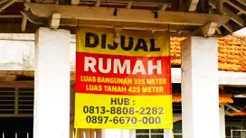 DIJHUWAL CEPAT RUMAH BESAR SEHARGA TANAH