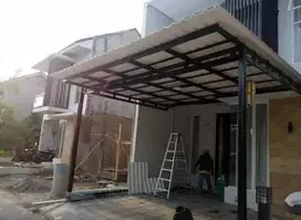 kanopi baja ringan atap alderon