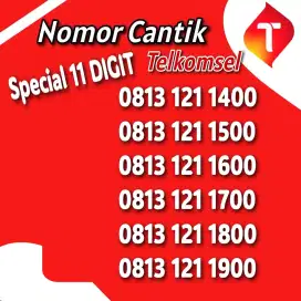 NOMOR CANTIK TEKOMSEL 11 ANGKA SIMPATI 11 DIGIT