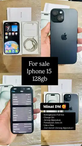 Iphone 15 Full Box Ori