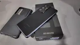 samsung s21 Ultra 256GB RAM 12 GB  - minus lcd garis