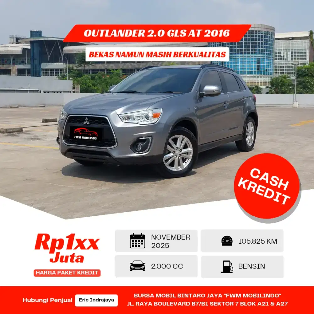 Mitsubishi Outlander Sport 2.0 GLS AT 2016