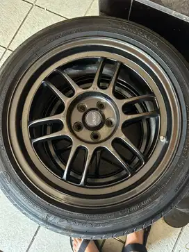 Velg racing thailand SSW RPF1 pcd 5x100 r17 ban yokohama 215/50/17