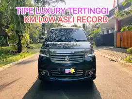 SUZUKI APV SGX LUXURY R15 2015 HITAM KM LOW ASLI RECORD