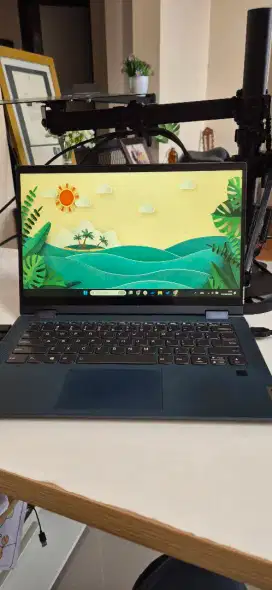 Dijual murah bagus laptop lenovo ideapad flex 5 bisa jadi tablet