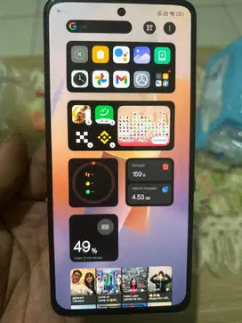 Xiaomi 12 lite, hitam, komplit