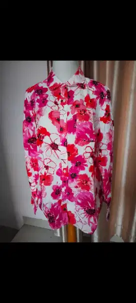 Blus Motif  Bunga
