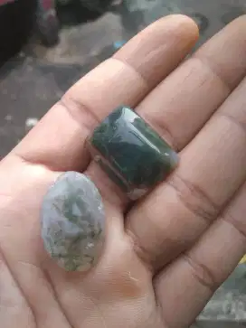 Batu lumut suliki natural kristal super